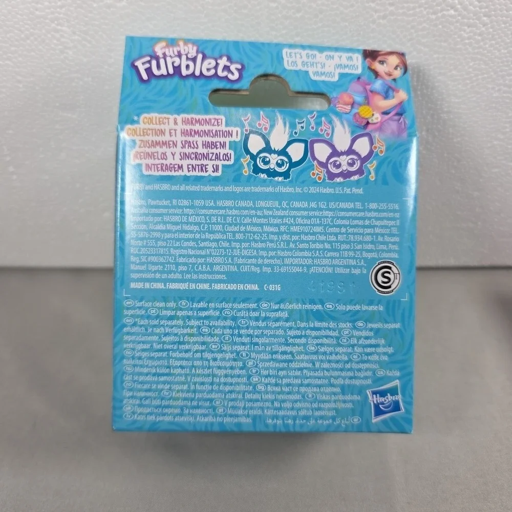 Furby Furblets -HOO-LAH- Mini‎ Friend Electronic Plush Toy